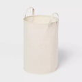 Canvas Pop-Up Laundry Hamper - Brightroom™: Beige, 75L Capacity, Kids' & Baby Clothes Sorter, No Assembly Required
