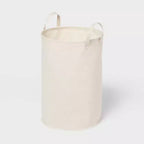Canvas Pop-Up Laundry Hamper - Brightroom™: Beige, 75L Capacity, Kids' & Baby Clothes Sorter, No Assembly Required