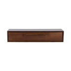Estante flotante McCutcheon de 30"x9"x6" color Nogal Marrón