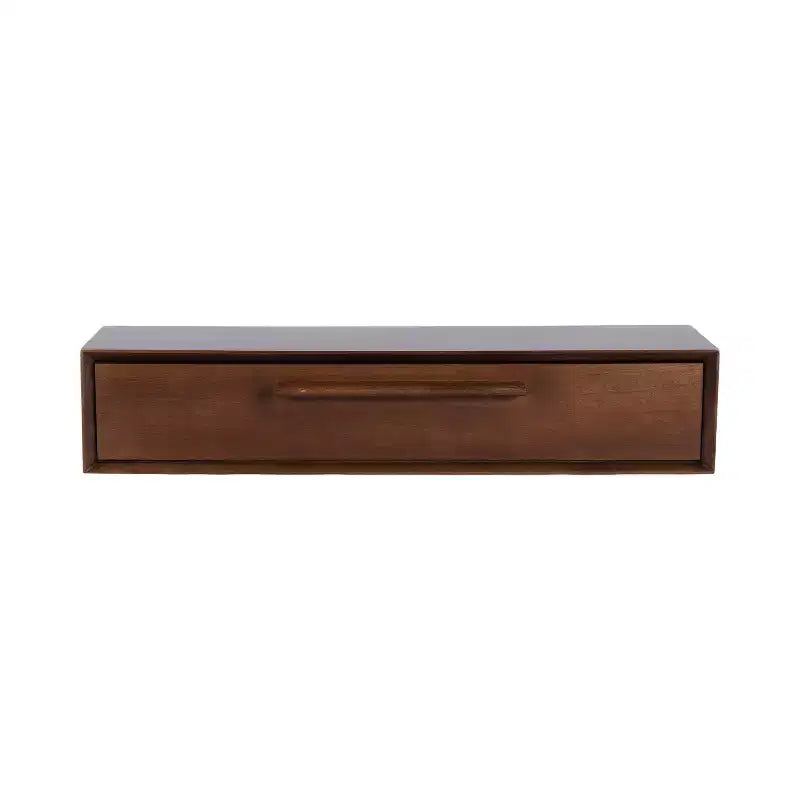 Estante flotante McCutcheon de 30"x9"x6" color Nogal Marrón