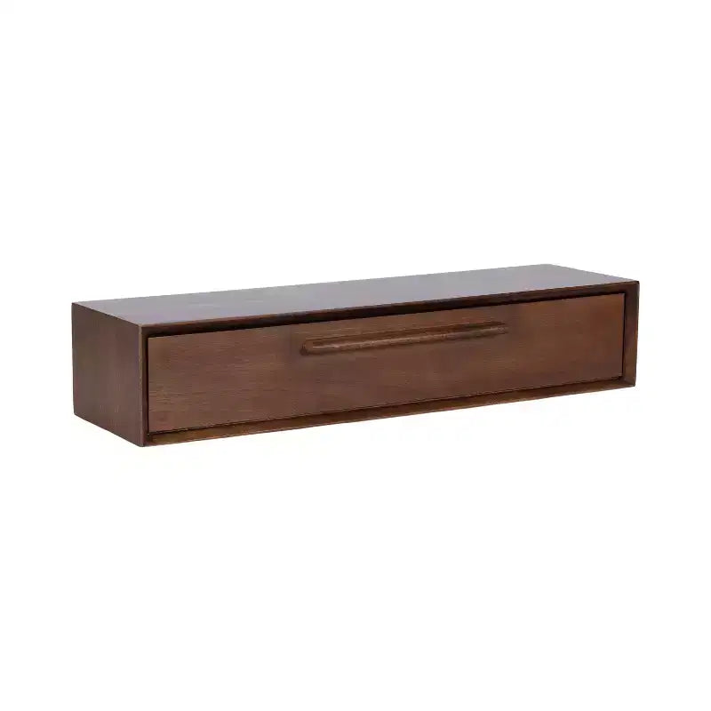Estante flotante McCutcheon de 30"x9"x6" color Nogal Marrón