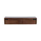 Estante flotante McCutcheon de 30"x9"x6" color Nogal Marrón