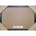 Espejo de pared de madera Villa de 32"x32", bronce aceitado - Cuadrado, moderno, marco de madera
