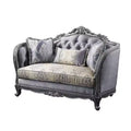 Acme Furniture Ariadne Sofa Platinum Finish