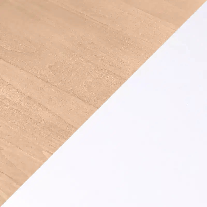 Cama Queen Size con cabecero y piecero estilo moderno de mediados de siglo