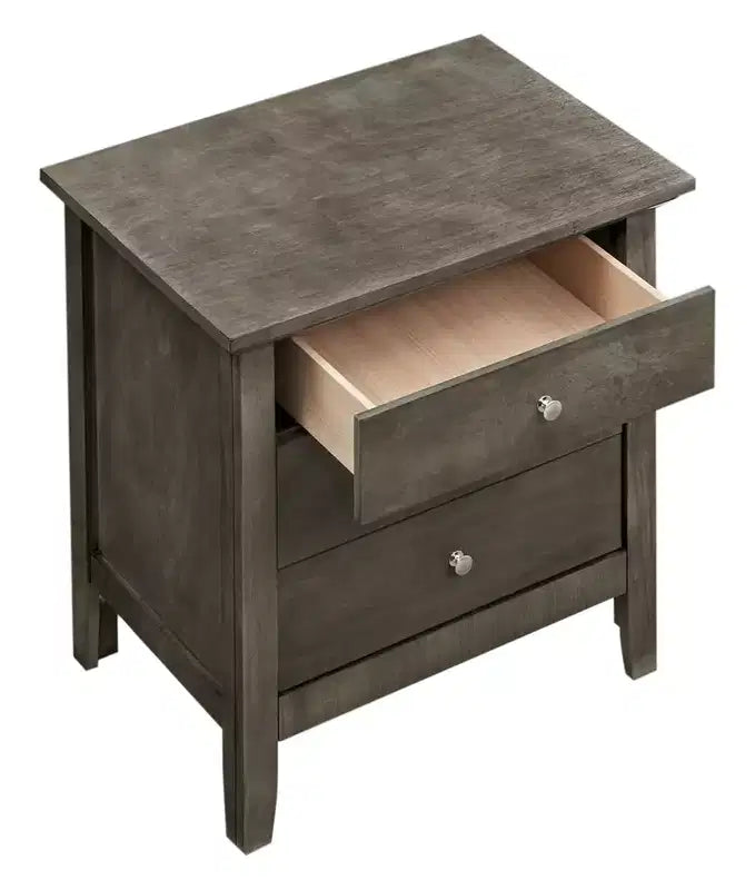 Mesita de noche Hammond de 3 cajones (26 pulg. de alto x 24 pulg. de ancho x 18 pulg. de profundidad)