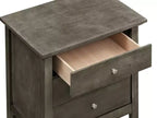 Mesita de noche Hammond de 3 cajones (26 pulg. de alto x 24 pulg. de ancho x 18 pulg. de profundidad)