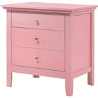 Mesita de noche Hammond de 3 cajones (26 pulg. de alto x 24 pulg. de ancho x 18 pulg. de profundidad)