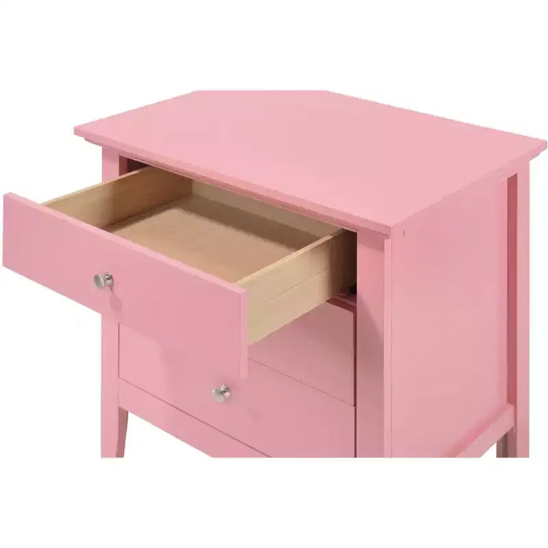 Mesita de noche Hammond de 3 cajones (26 pulg. de alto x 24 pulg. de ancho x 18 pulg. de profundidad)