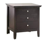 Mesita de noche Hammond de 3 cajones (26 pulg. de alto x 24 pulg. de ancho x 18 pulg. de profundidad)