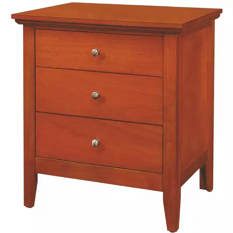 Mesita de noche Hammond de 3 cajones (26 pulg. de alto x 24 pulg. de ancho x 18 pulg. de profundidad)