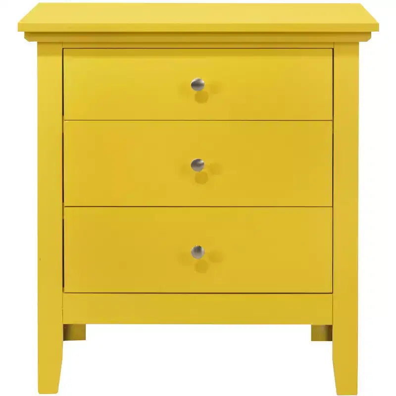 Mesita de noche Hammond de 3 cajones (26 pulg. de alto x 24 pulg. de ancho x 18 pulg. de profundidad)