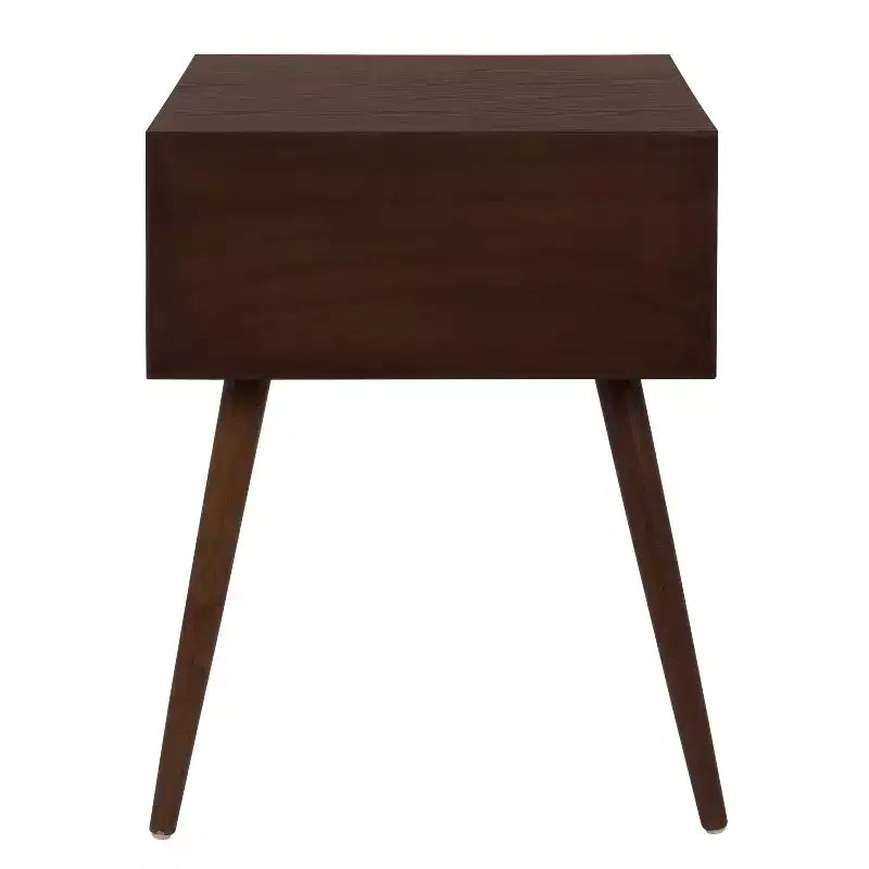 Mesa auxiliar Finco con 2 cajones