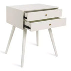 Mesa auxiliar Finco con 2 cajones