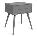 Mesa auxiliar Finco con 2 cajones
