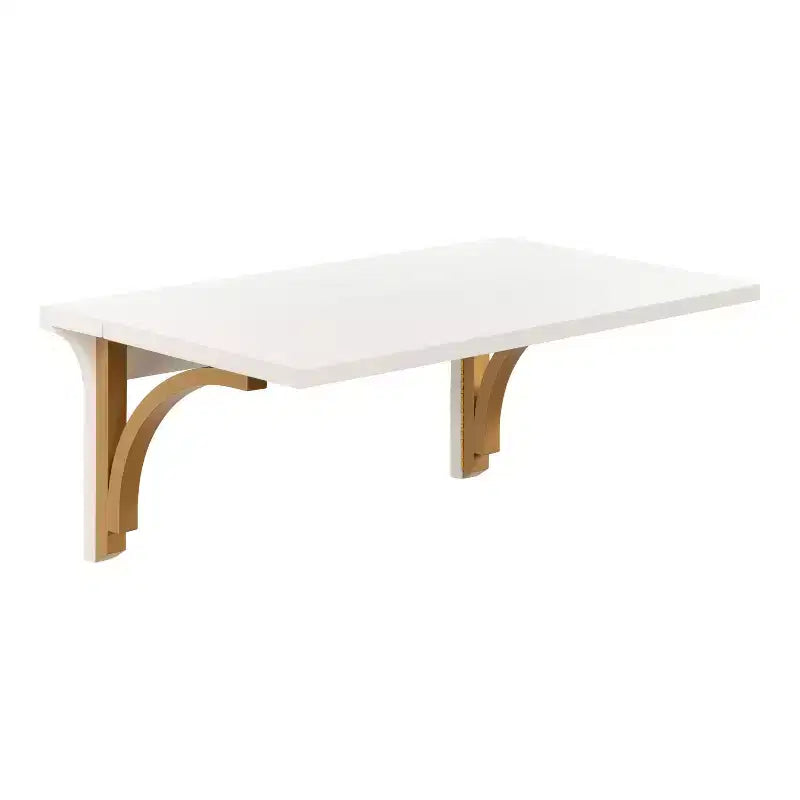 Kate and Laurel Corblynd Wood Wall Mounted Desk