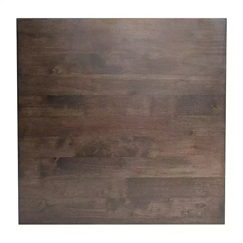 Mesa auxiliar rústica, mesa decorativa de madera maciza estilo casa de campo