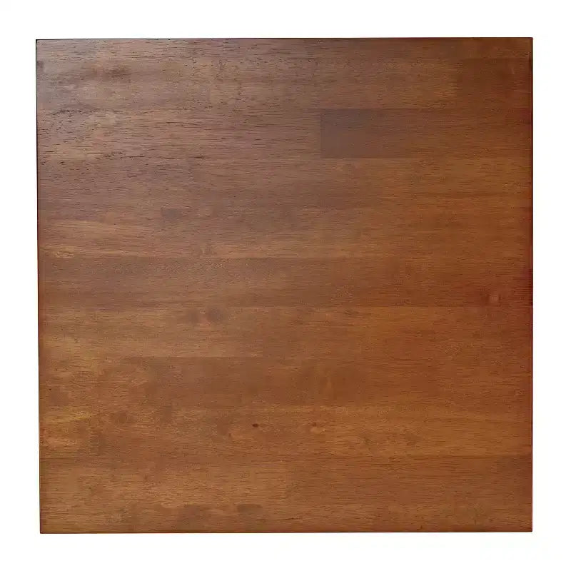 Mesa auxiliar rústica, mesa decorativa de madera maciza estilo casa de campo