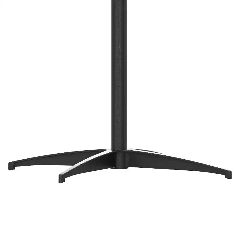 Mesa de cóctel redonda de madera de 30'' con columnas de 30'' y 42''