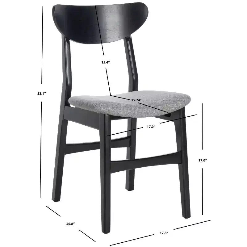 Silla de comedor retro Lucca DCH1001