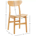 Silla de comedor retro Lucca DCH1001
