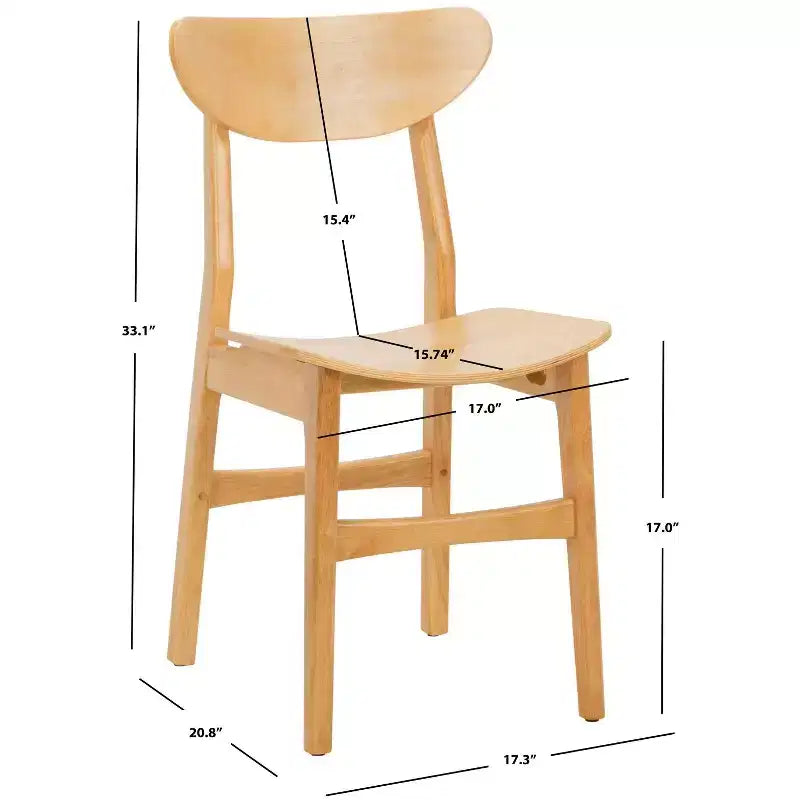 Silla de comedor retro Lucca DCH1001