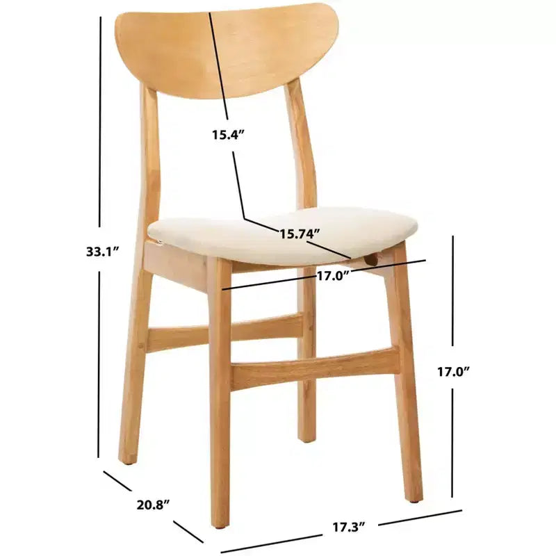 Silla de comedor retro Lucca DCH1001