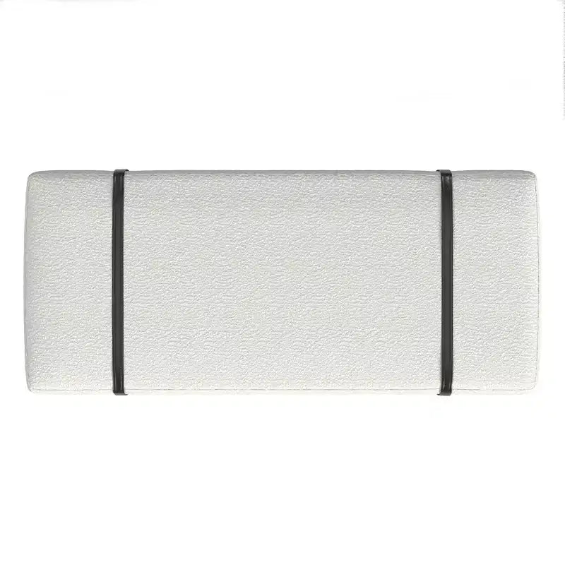 Banco tapizado de Bouclé