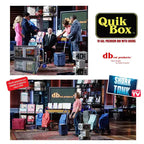 Cestas de almacenamiento apilables Quik Box con puertas, organizador plegable y contenedor plegable de 72 L - Paquete de 3
