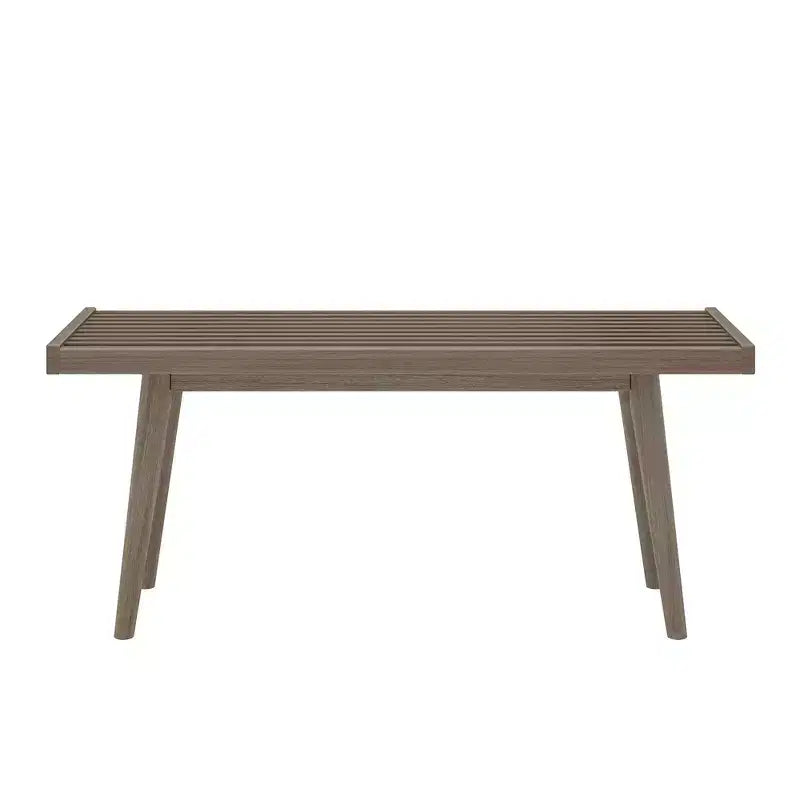Banco para entrada, banco de madera para pie de cama para dormitorio, pasillo, porche, 41.25