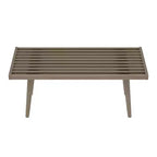 Banco para entrada, banco de madera para pie de cama para dormitorio, pasillo, porche, 41.25