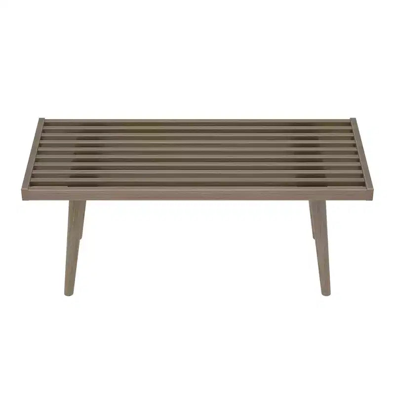 Banco para entrada, banco de madera para pie de cama para dormitorio, pasillo, porche, 41.25