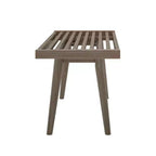 Banco para entrada, banco de madera para pie de cama para dormitorio, pasillo, porche, 41.25