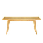 Banco para entrada, banco de madera para pie de cama para dormitorio, pasillo, porche, 41.25