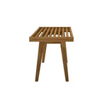 Banco para entrada, banco de madera para pie de cama para dormitorio, pasillo, porche, 41.25