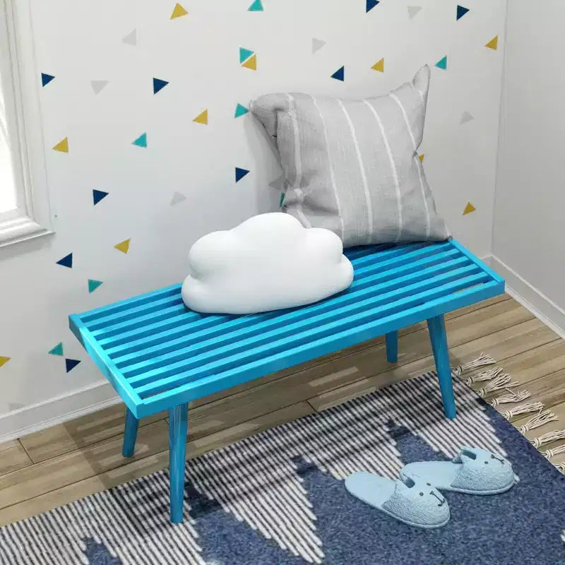 Banco para entrada, banco de madera para pie de cama para dormitorio, pasillo, porche, 41.25