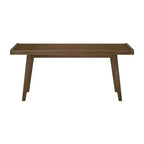 Banco para entrada, banco de madera para pie de cama para dormitorio, pasillo, porche, 41.25