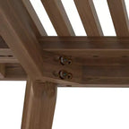 Banco para entrada, banco de madera para pie de cama para dormitorio, pasillo, porche, 41.25
