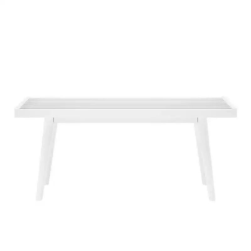 Banco para entrada, banco de madera para pie de cama para dormitorio, pasillo, porche, 41.25