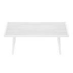 Banco para entrada, banco de madera para pie de cama para dormitorio, pasillo, porche, 41.25