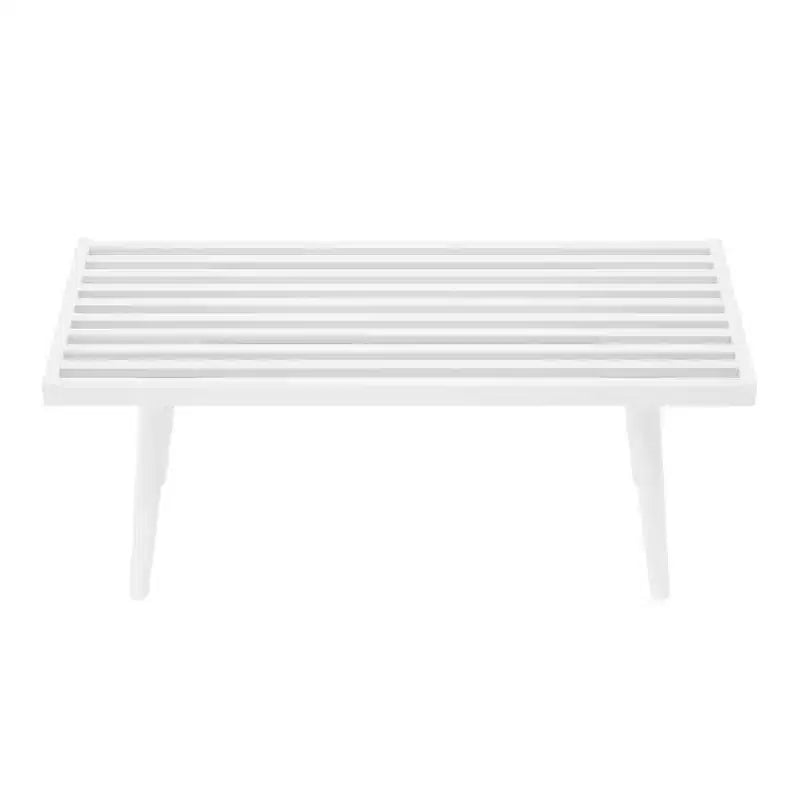 Banco para entrada, banco de madera para pie de cama para dormitorio, pasillo, porche, 41.25
