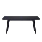 Banco para entrada, banco de madera para pie de cama para dormitorio, pasillo, porche, 41.25