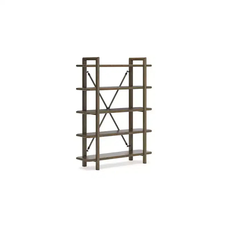 Signature Design by Ashley Roanhowe 5 Shelf 71 Bookcase, Brown