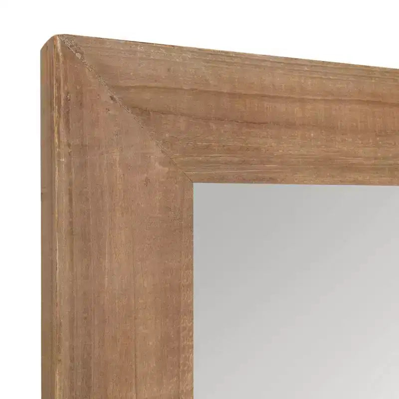 Espejo de pared enmarcado de madera Garvey de 30 x 36