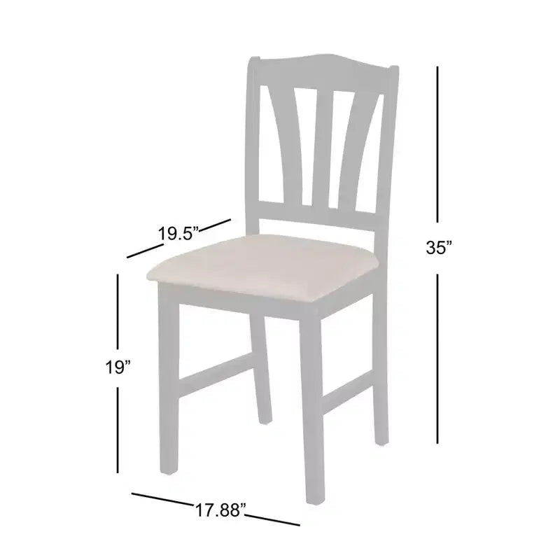 Juego de comedor rectangular Metropolitan