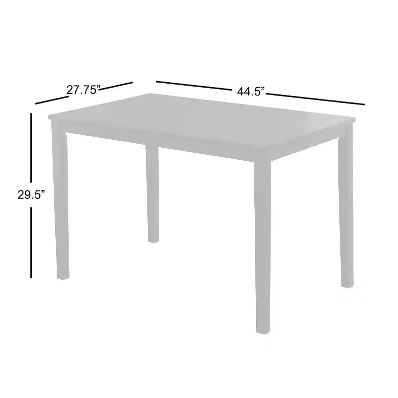 Juego de comedor rectangular Metropolitan