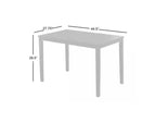 Juego de comedor rectangular Metropolitan