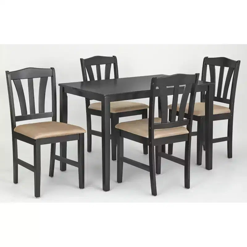 Buylateral 5pc Metropolitan Rectangle Dining Set