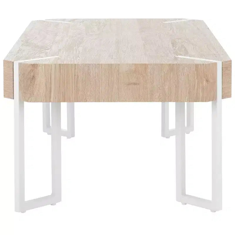 Mesa de centro Edgecombe - Natural/Blanco