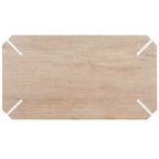 Mesa de centro Edgecombe - Natural/Blanco